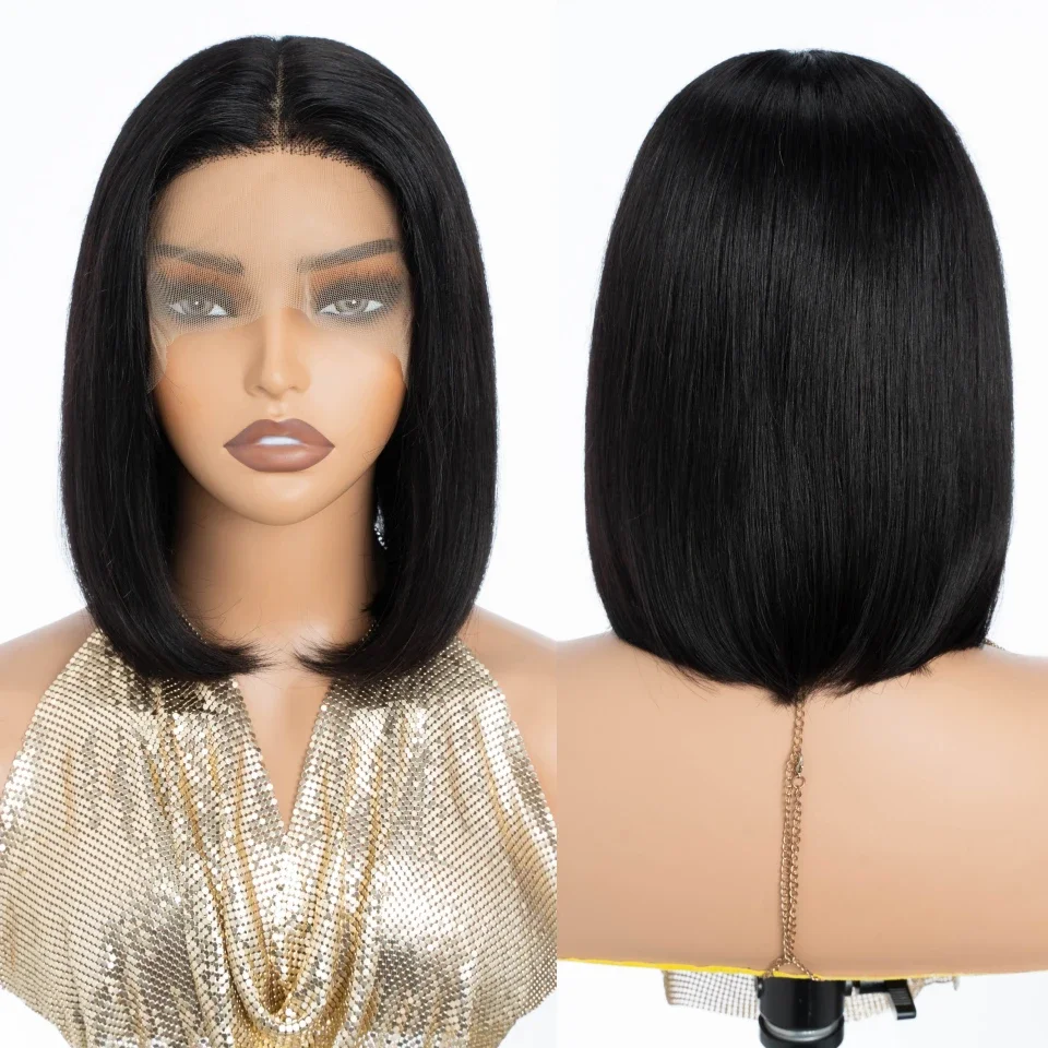 Parrucche Bob corte diritte Ca - Glueless Wear And Go Human Hair Wig recensione e prezzo