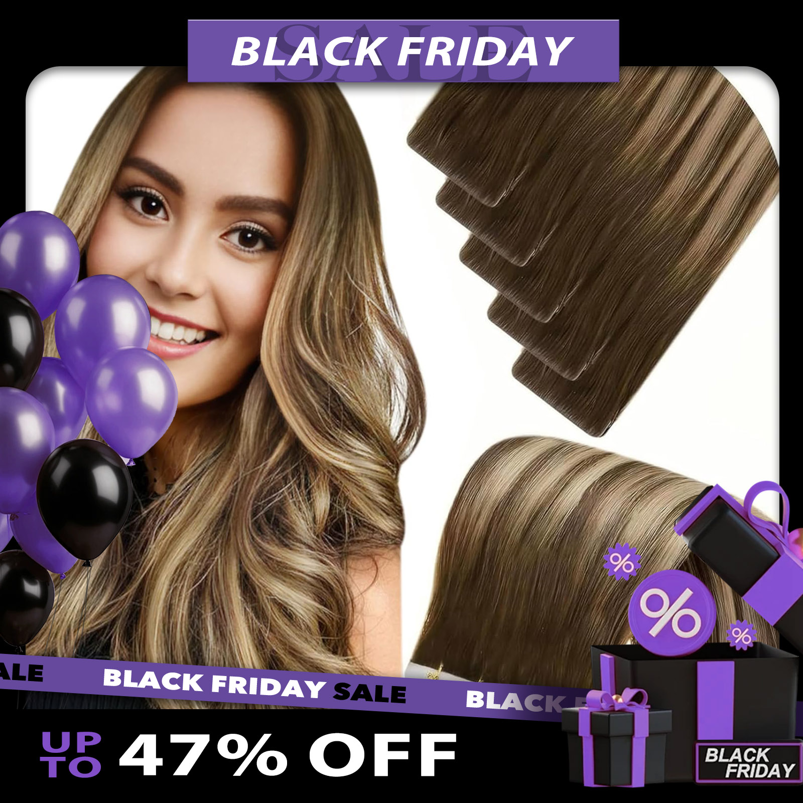 LaaVoo Nastro per iniezione in - Invisible Tape In Extensions Real Hair recensione e prezzo