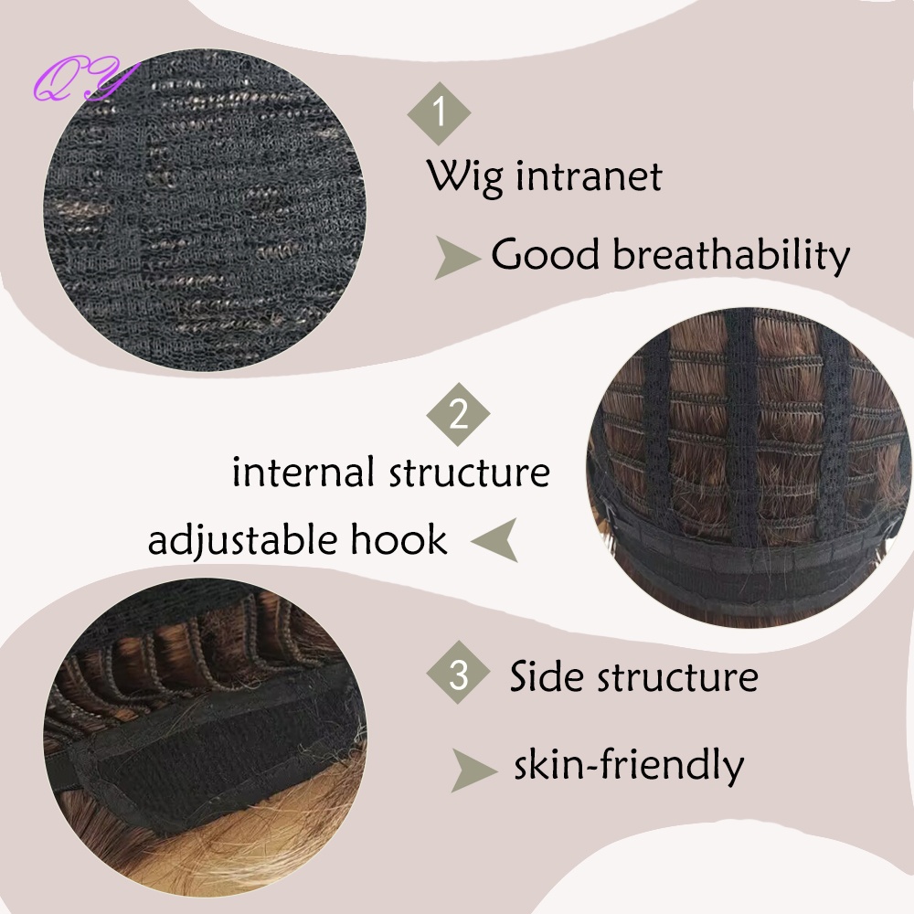 Parrucca sintetica corta marro - Synthetic Wigs recensione e prezzo
